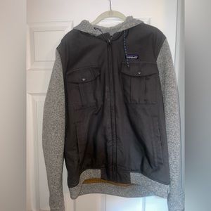 Gray Men's Better Sweater® Hybrid Hoody - lightly used